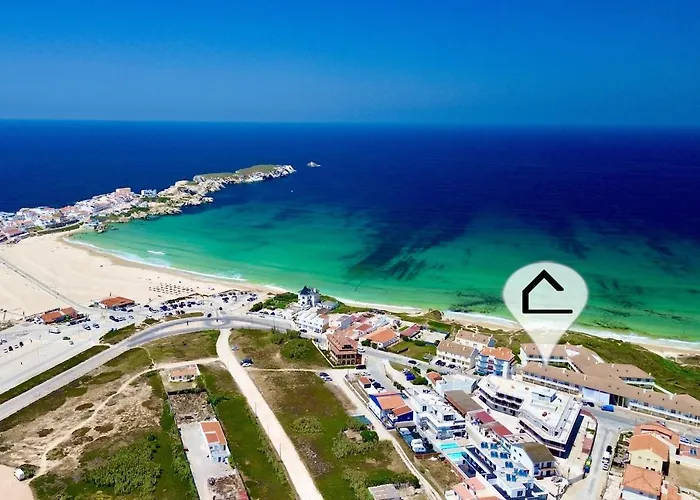 Catarina House - Baleal Beach, Balcony, Pool 费雷尔
